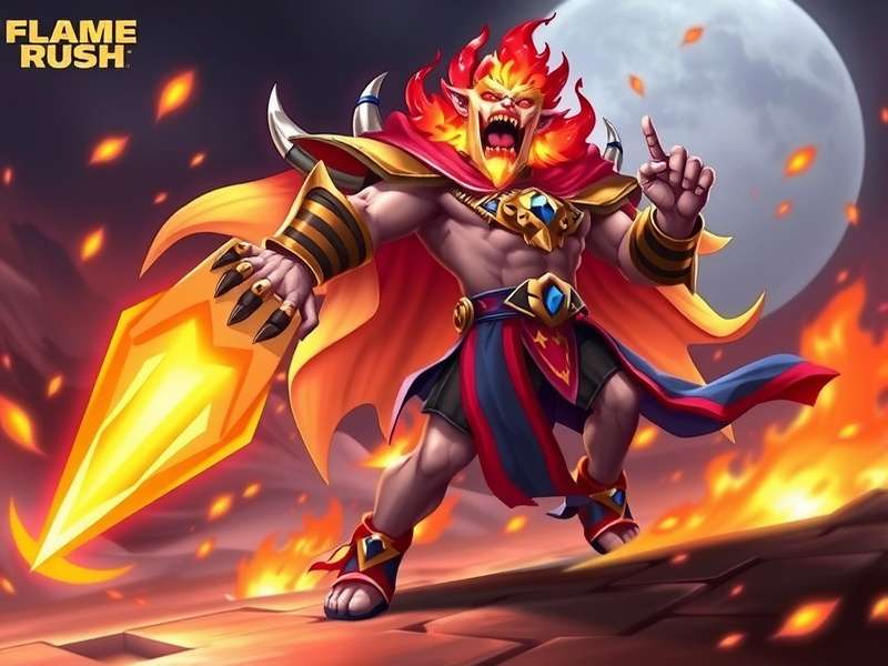 Flame Rush Champion Tournament Scene